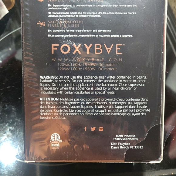 FoxyRae Rose Gold Straightening Brush - Picture 10 of 12